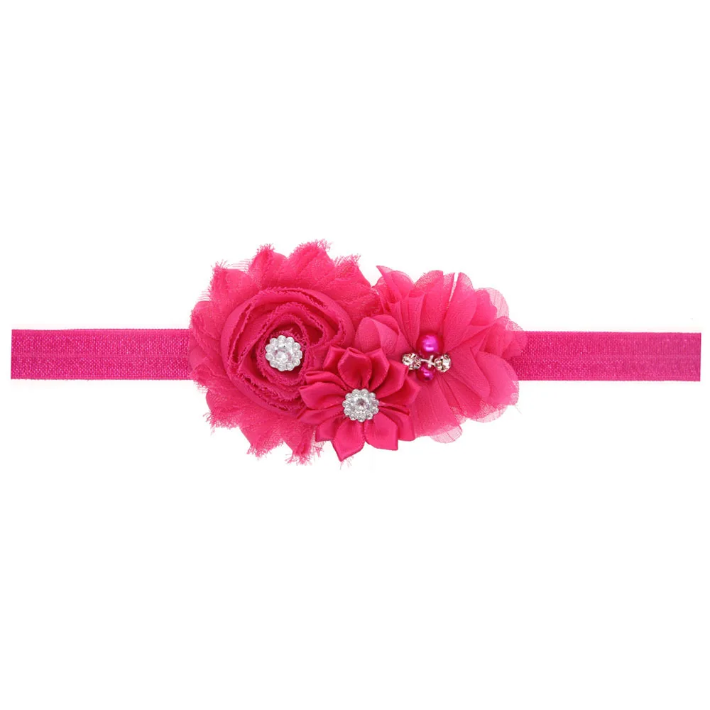 Baby Headband Set baby girl headband Infant hair floral cloth Tie bows newborn Headwear tiara headwrap Gift Toddlers bandage flower crystal Ribbon hair bands,hair accessories,hair headband accessories,baby headband set