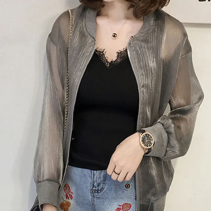 

2019New Sun Protection Clothing Female Summer Jacket Large Size 5XL Women's Loose Fashion Was Thin Cardigan Short Thin Coat A168