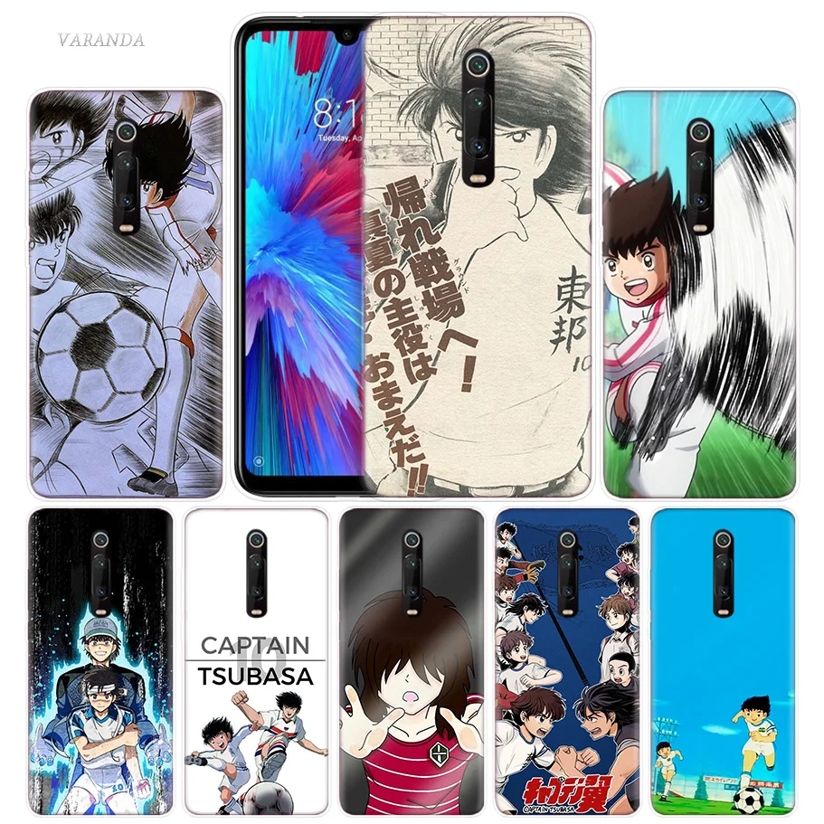 

Captain Tsubasa Case for Xiaomi Redmi Note 7 7S K20 Y3 GO S2 6 6A 7A 5 Pro MI Play A1 A2 8 Lite Poco F1 Silicone Phone Bags Capa