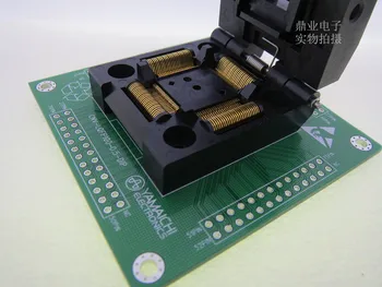 

Original YAMAICHI IC Test Seat IC51-1004-809 Burning Programmer LQFP100/DIP100 Socket Adapter