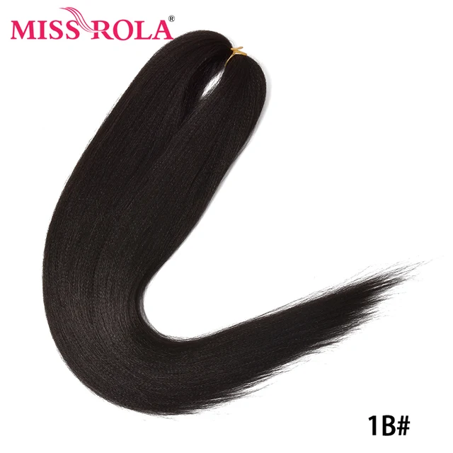 Miss Rola Synthetic Wholesale Bulk 5 Pieces 24 Inch 100g Stretched Jumbo Braiding Hair Kanekalon Pink Twist Braid Hair Extension Natural Color