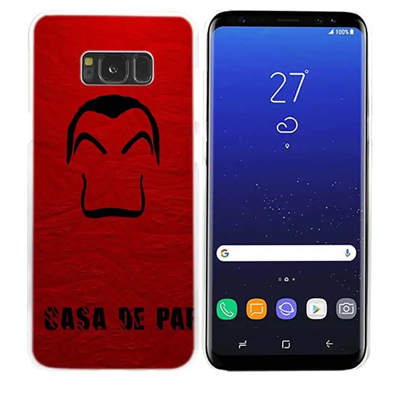 Чехол для телефона tv La Casa de papel для samsung Galaxy M20 M10 S10 S9 S8 Plus S7 S6 Edge Note 8 9 Жесткий Пластиковый Чехол для Note10 5G - Цвет: 13