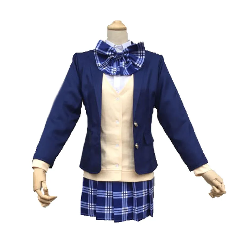 Ужасный аниме ZOMBIE LAND SAGA Zonbii San go Ai Mizuno маскарадный костюм для девочек на сцене