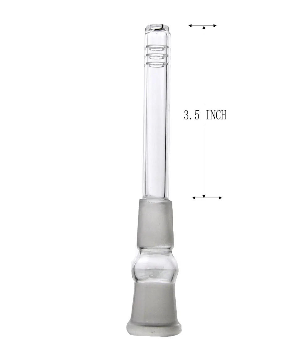 Курительная Dogo стеклянная 18 на 18 мм суставная нижняя часть диффузора длина табачные аксессуары для трубок, Кальян Аксессуары для трубок