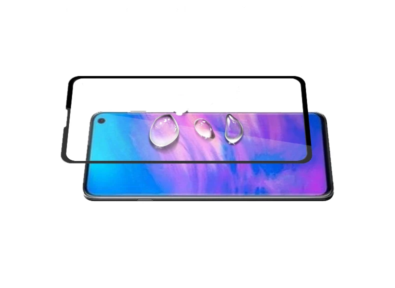Закаленное стекло с полным клеем для Samsung Galaxy S10e полное покрытие Защитная пленка