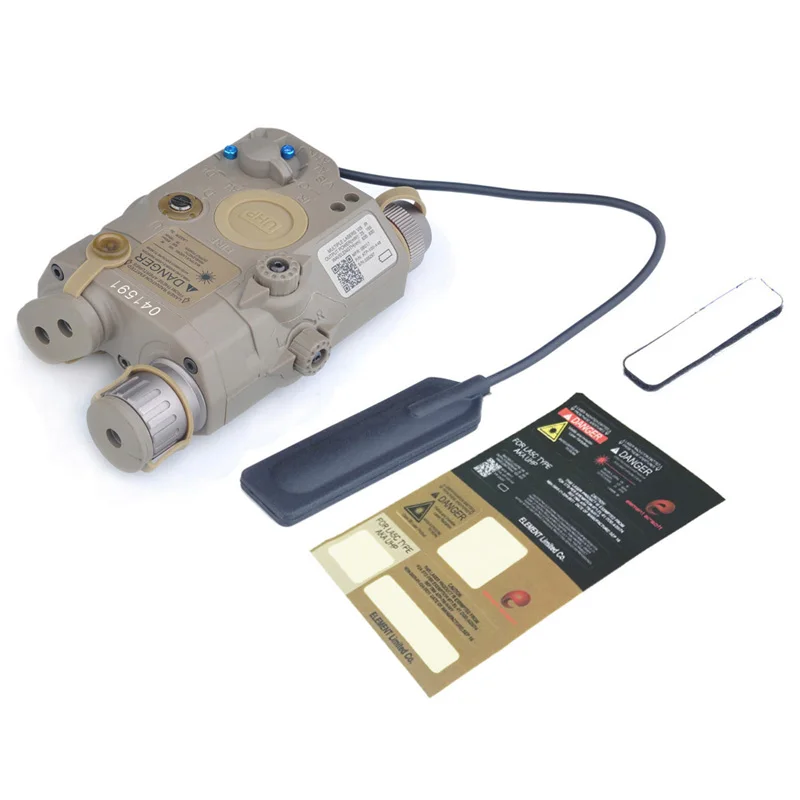 Vermelho com Airsoft Elemento Peg-é Bateria Case Laser Tactical Lanterna Led Versão Aparência Ex396 La-5c Uhp 3 Elemento PEG-É LA-5C UHP Bateria Caso Laser