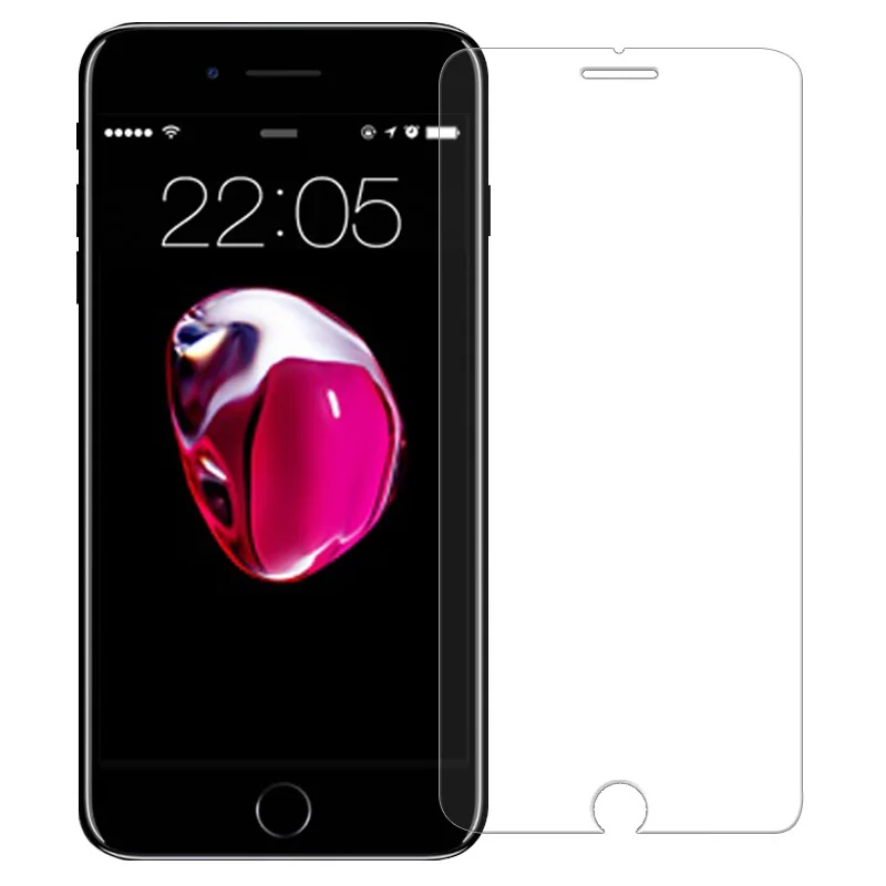 Закаленное стекло для IPhone XR XS MAX 7 8 6 6S Plus X 5 5S 5C SE 4 4S Премиум Защитная пленка экрана