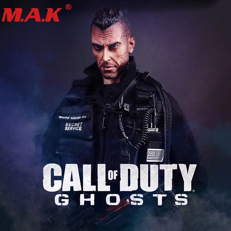 

1/6 scale male man old boy head sculpt call of duty Ghosts head Soap sculpt carving for 12" action figure accessory