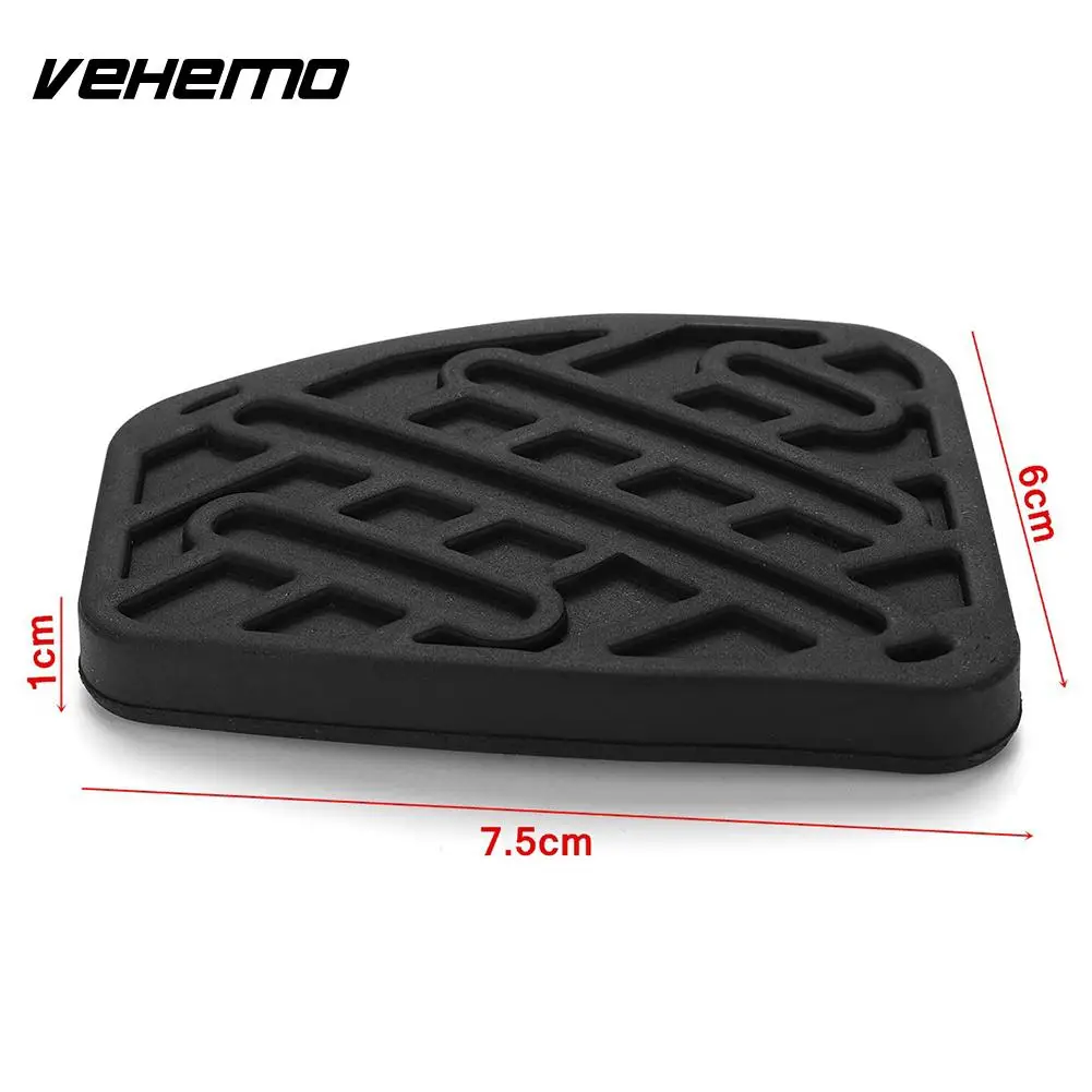 Pedal Pad Rubber Cover Brake Pedal Rubber Pad Clutch Pedal Rubber Pad