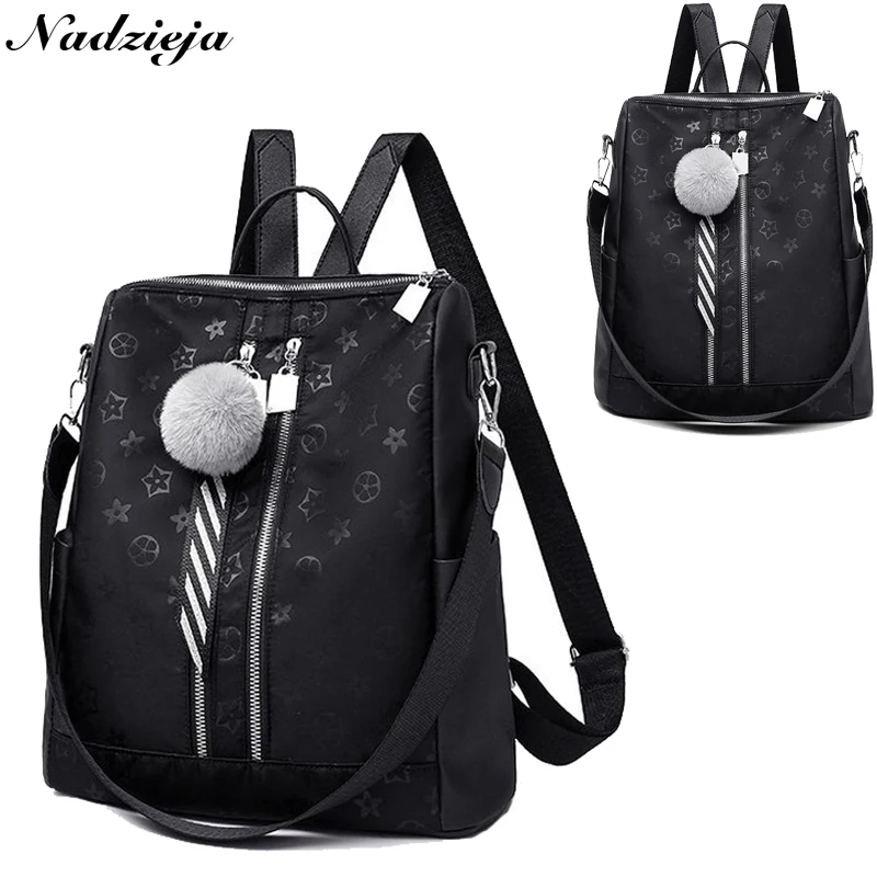 

New Women Leather Backpack famous Brand Luxury trend knapsack female Fashion Backpack Satchel School Bag trave bag mochila