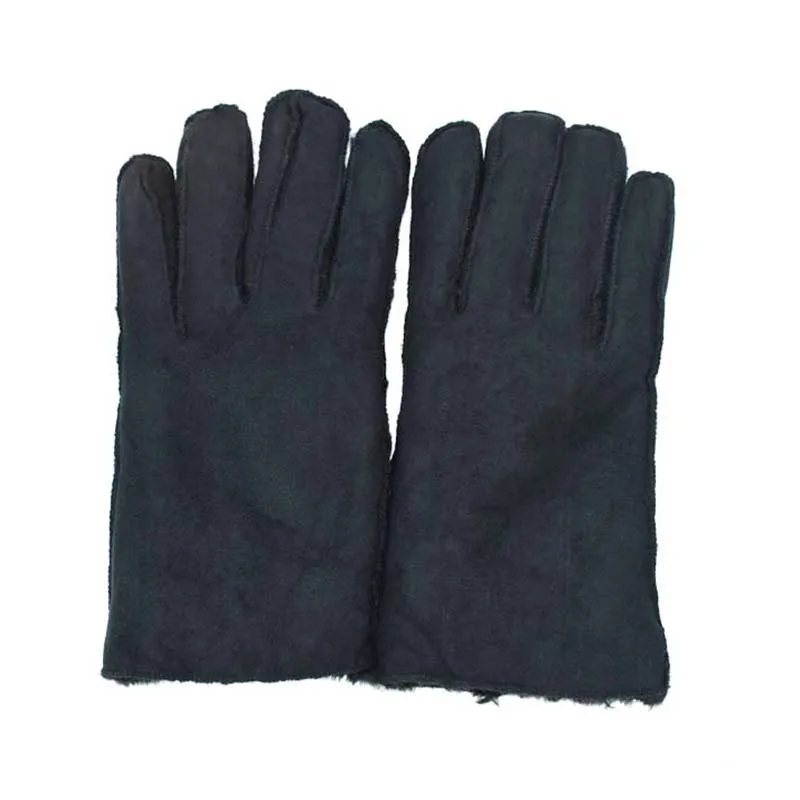 Модные зимние перчатки для мужчин и женщин зимние меховые бархатные толстые парные теплые Искусственные кожаные перчатки женские уличные Верховые перчатки варежки