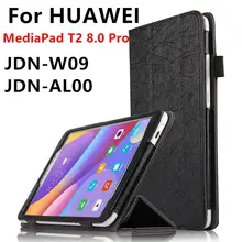 Case For Huawei MediaPad T2 8 Pro Smart cover Faux Leather Protector Case For HUAWEI Honor Tablet 2 JDN-W09 JDN-AL00 Protective