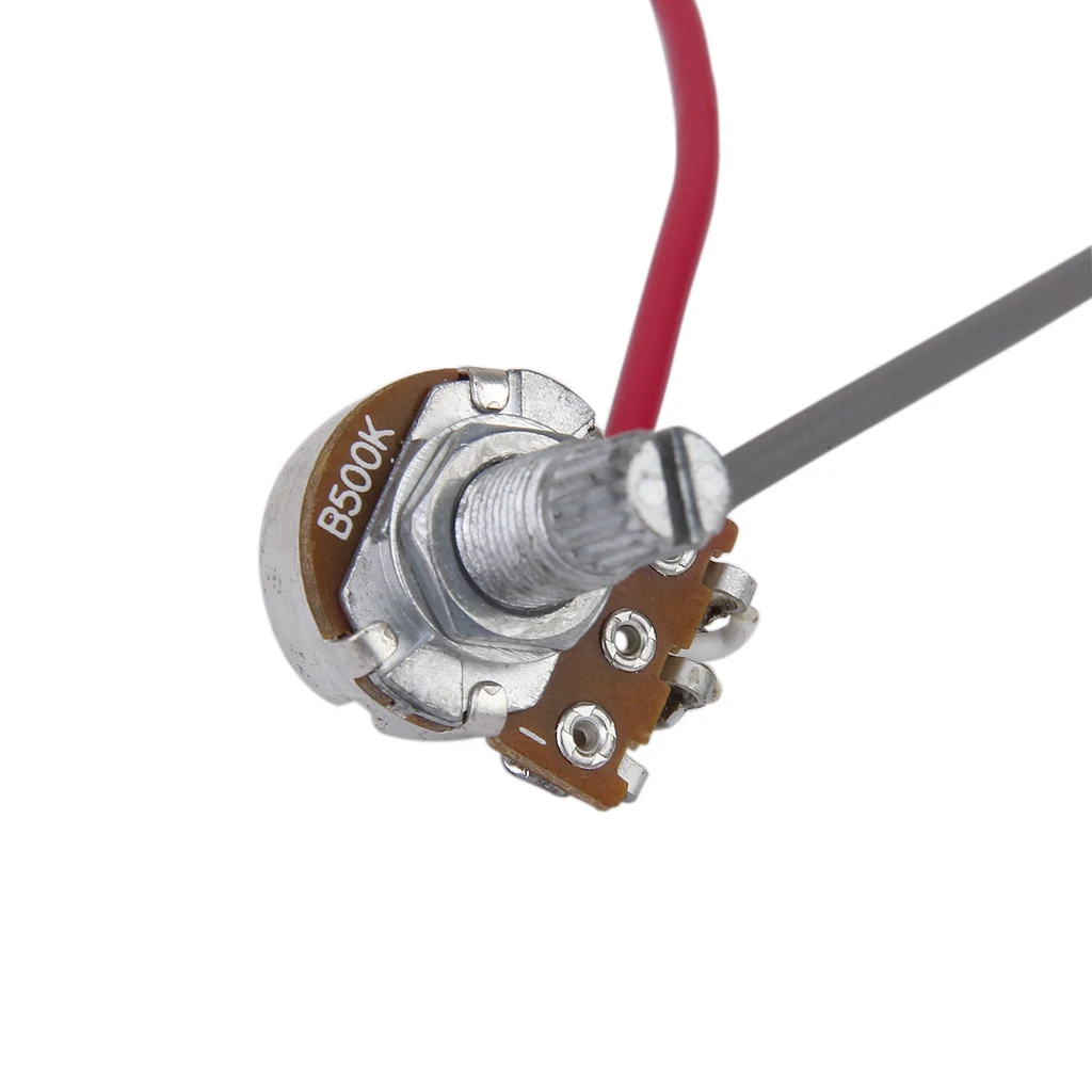 New Guitar Volume Tone Electronic Circuits 2 Potentiometers With 1/4' 6.3mm Jack Guitar Parts & Accessories