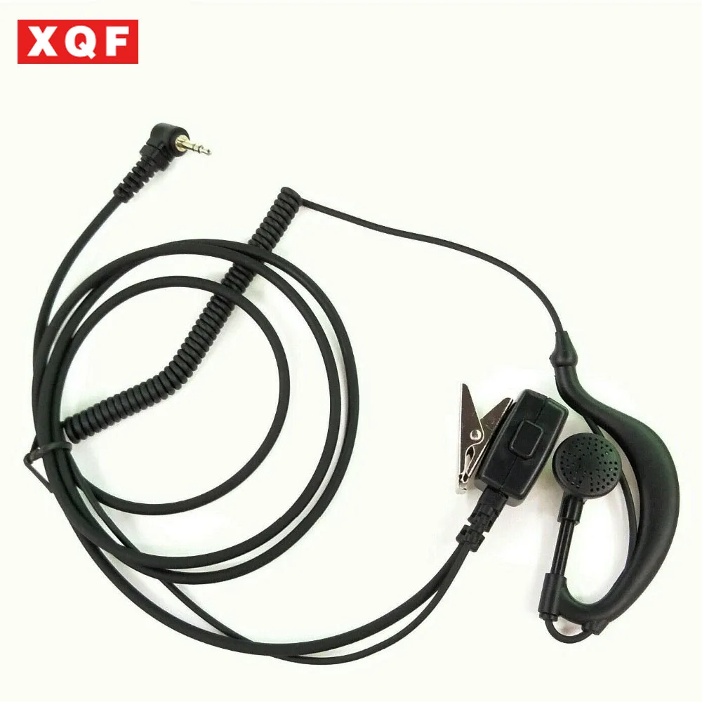 

XQF Big PTT 2.5mm jack headphone hesdset earhok for MOTOROLA T5428,T5620,T5,T6,T7,T8,HYT TC310,TC320,TYT etc walkie talkie
