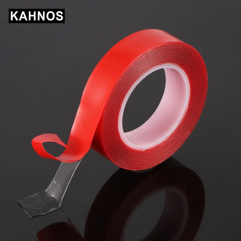 3MLengthTransparentDoubleSidedTapeCarStickerDoubleFoamFaced