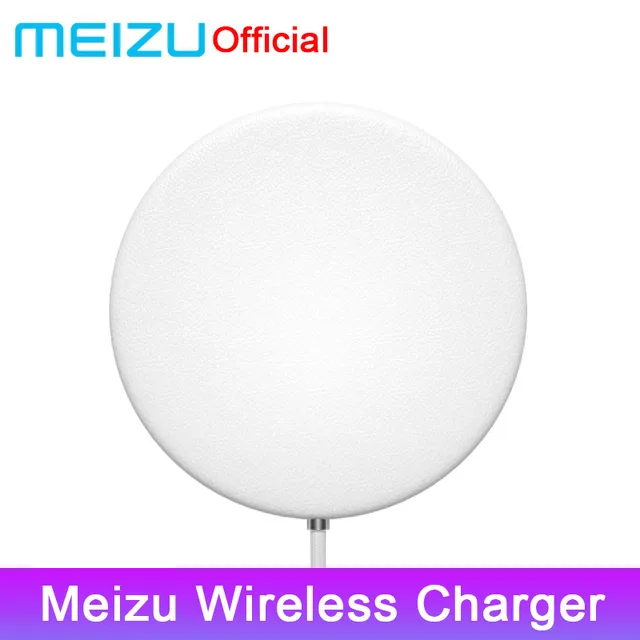 Оригинал Meizu WP01 Qi Беспроводной Зарядное устройство 10 W/7,5 W/5 W быстрой зарядки площадку для поп samsung S8 S9 + S6 IPhone X 8 плюс Xiaomi Mix 2 s