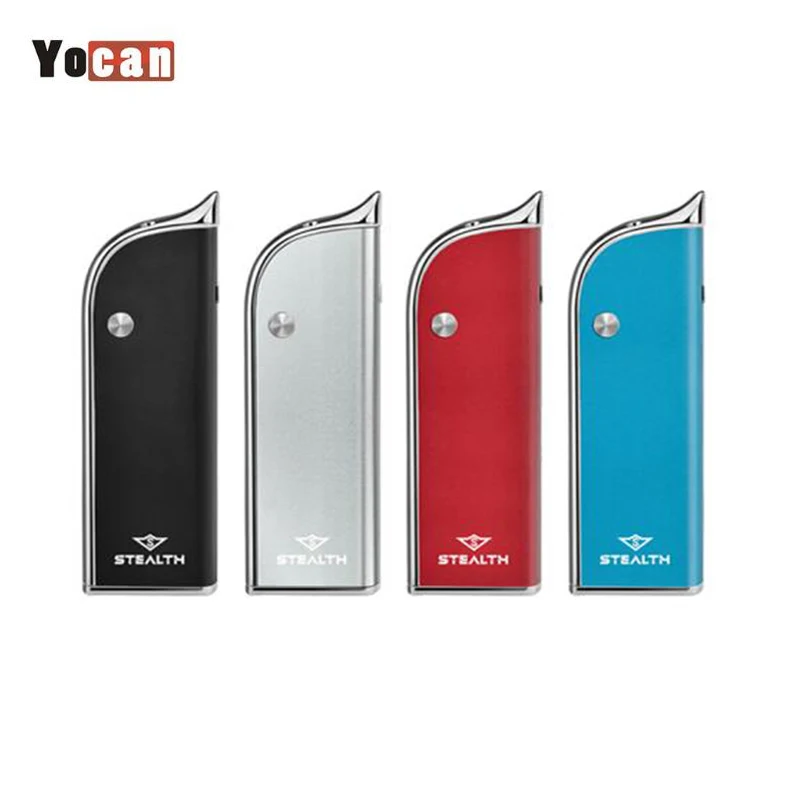 100% оригинал Yocan Стелс 2 в 1 комплект 650 мАч Батарея с керамическая катушка/кварц