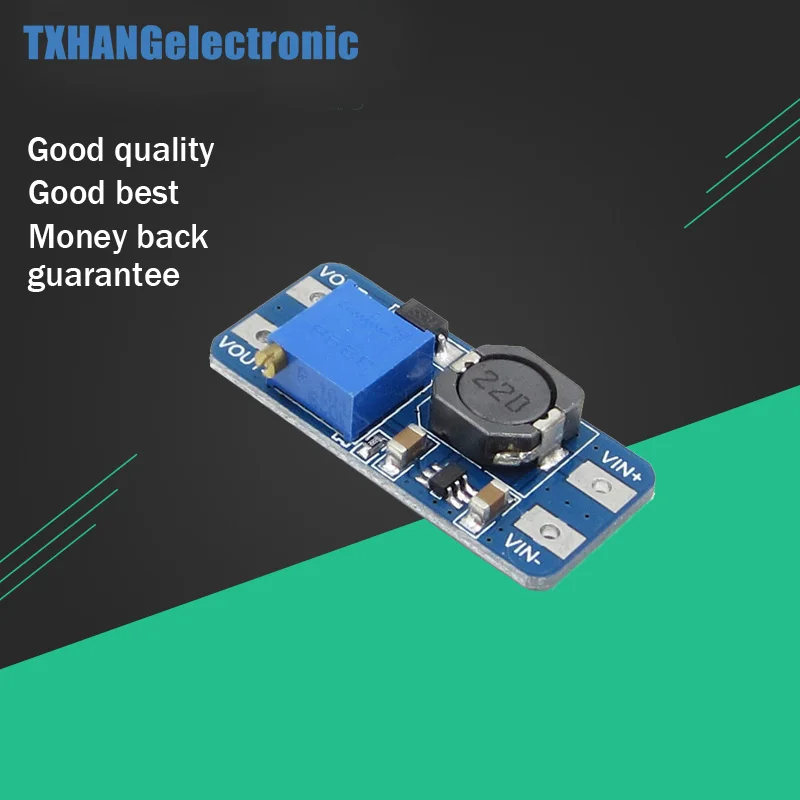 10 шт. MT3608 шаг вверх Мощность нанесите усилитель силовой модуль для arduino DC-DC 2 V-24 V 2A