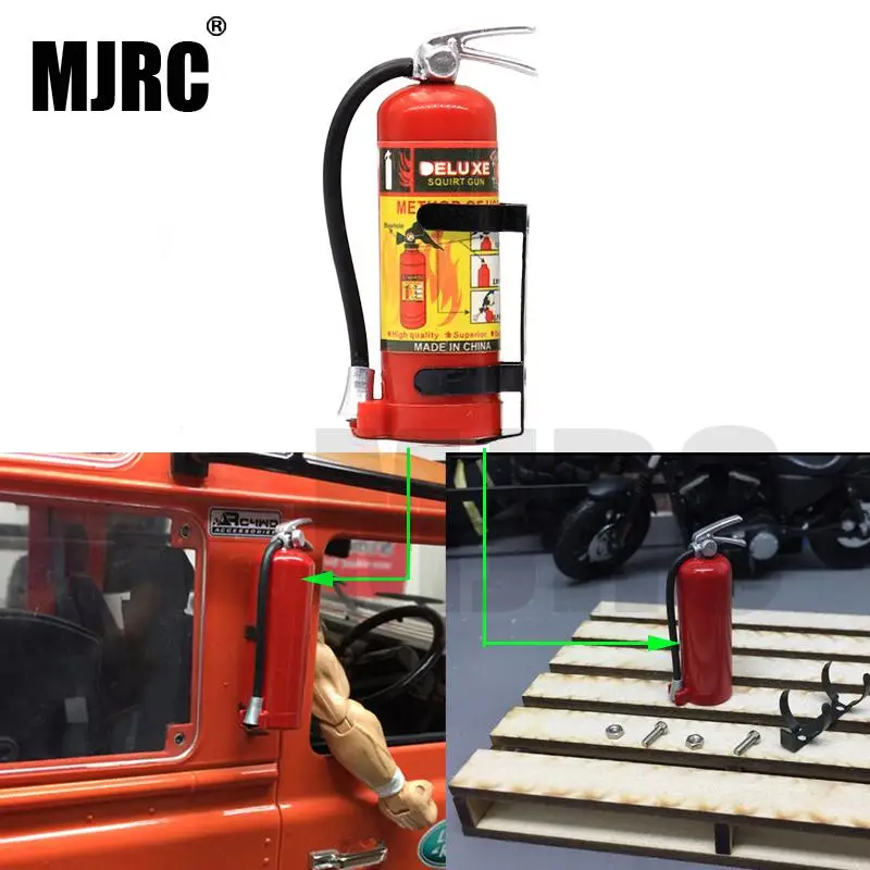 

1/10 Scale Simulation Fire Extinguisher RC Rock Crawler Accessory For Traxxas TRX4 Axial SCX10 TAMIYA CC01 RC4WD D90 D110 AXIAL