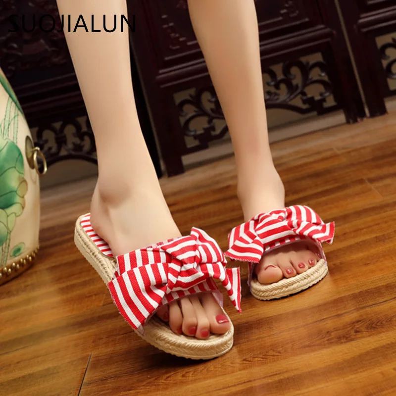 Aliexpress.com : Buy SUOJIALUN Women Flip Flops 2018 Summer Beach Sandals Slides Woman Slippers 