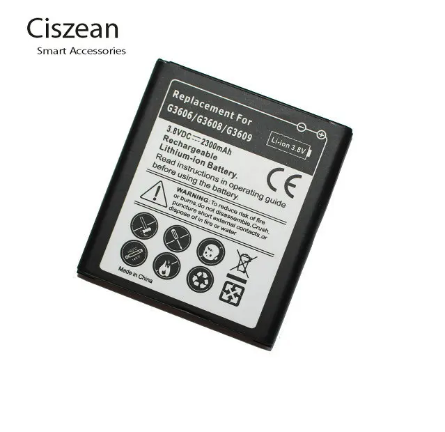 50pcs/lot 2300mAh EB BG360CBC Replacement Li ion Battery