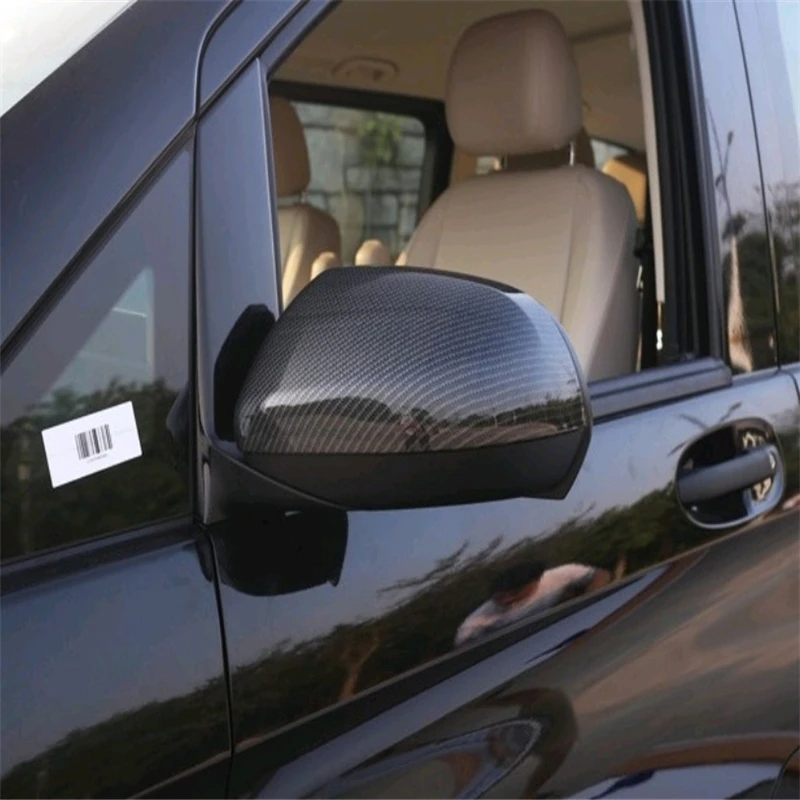 WELKINRY автомобильный чехол для Benz VITO Viano V-Class Valente Metris ABS боковое крыло заднего вида отделка зеркала дверцы