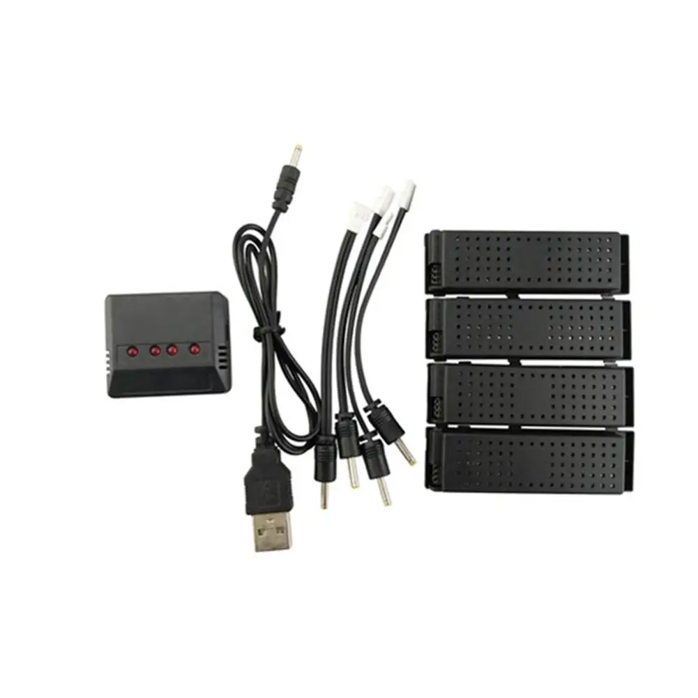 RCtown 3 7 V 500mah литиевая батарея + зарядное устройство для H47 E56 T47 HS160 H47WH Quadcopter Parts