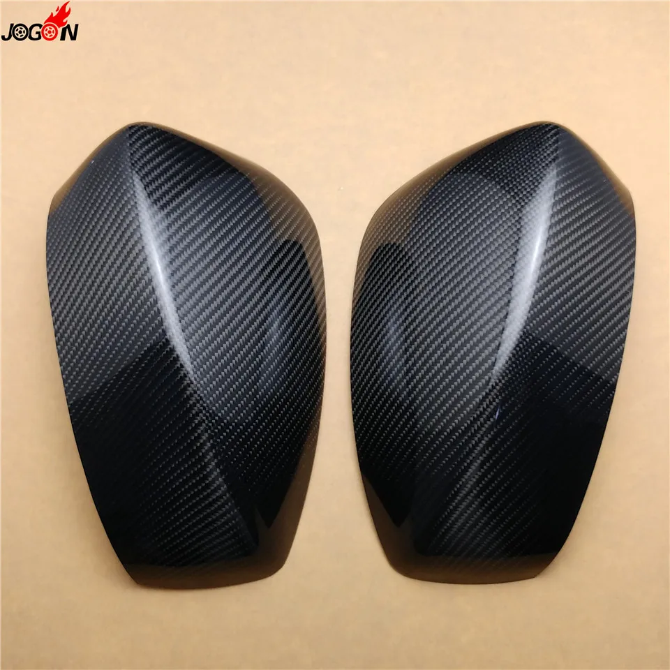 

2pcs Carbon Fiber Rear View Rearview Mirror Cover Trim For Mazda3 Mazda 3 (Axela) 2014-2017