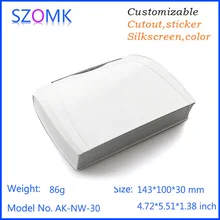 one piece High quality Plastic Wifi Router Enclosure Office Shared Network Housing plastic network linker 143*100*30mm