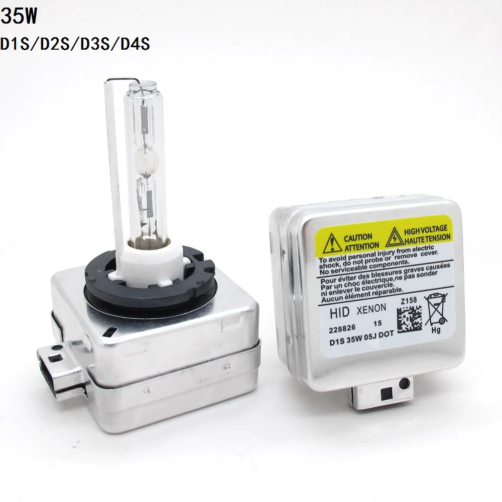 35W HID Xenon Bulb D1S D2S D3S D4S Auto Car Headlight Replacement kit