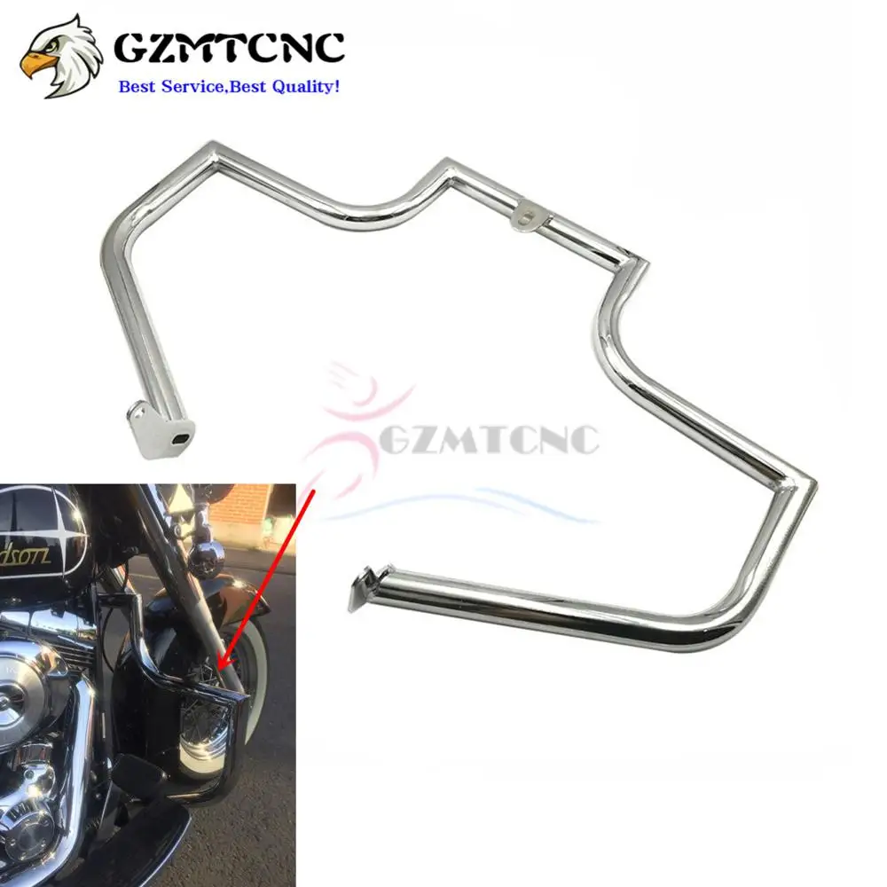 

Engine Guard Crash Bar for Harley Fatboy Heritage Softail Springer 2000-2017 FLSTNSE FLSTSB FLSTN FLSTC FLSTF Classic FLSTC Slim