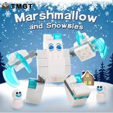 TMGT 20 шт./партия для девочек принцесса Анна Эльза-Снежная королева Эльза Снеговик Строительные блоки Кирпич совместимый подарок игрушки для детей