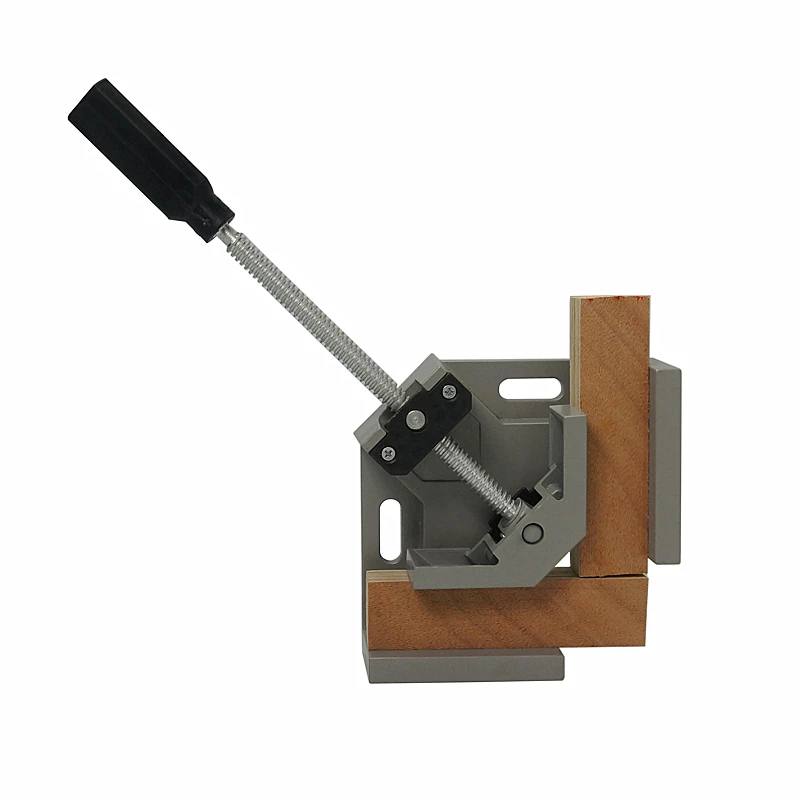 Алюминий 90 градусов прямоугольный зажим Угол Тиски для деревообработки Frame клип прямым углом инструмент для папок для сварки