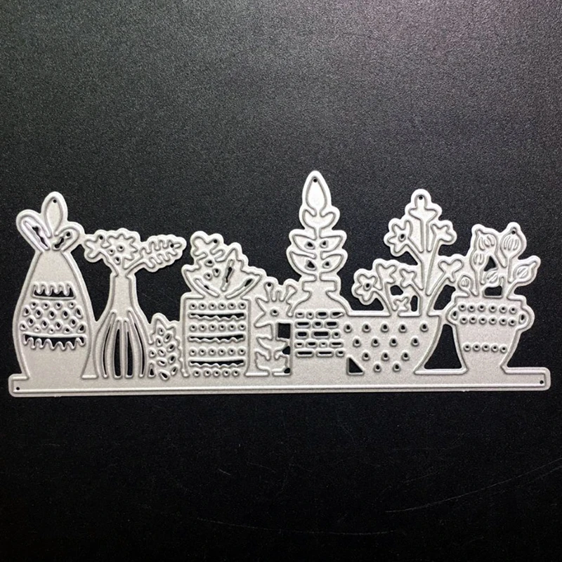 

SCD849 Potted Metal Cutting Dies For Scrapbooking Stencils DIY Album Cards Decoration Embossing Folder Die Cuts Tools Mold New