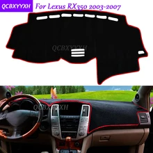 For Lexus RX350 2003-2007 Dashboard Mat Protective Interior Photophobism Pad Shade Cushion Car Styling Auto Accessories