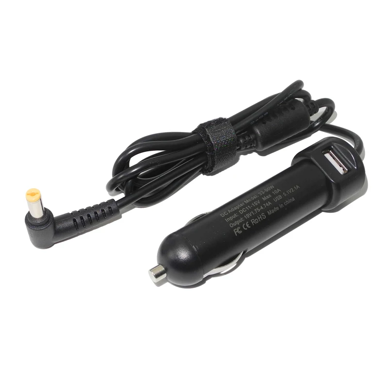 90W Laptop Dc Car Charger for Acer Aspire