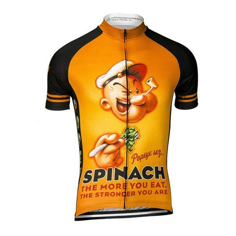 

Cycling Jersey Classic retro Shirts Short sleeve Bicycle Cycling Clothing Bike Wear Clothes Maillot Ciclismo Cartoon Cycle Wear