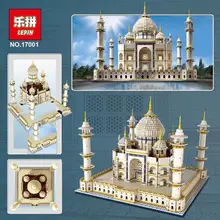 Lepin 17001 5952Pcs With Original Box City Creator Street The taj mahal Model Building Blocks Compatible Legoe 10189 gift