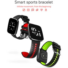 N8 смарт-браслет сердечного ритма Фитнес трекер Браслет крови Давление Монитор кислорода спортивные часы для iPhone X, 8 Plus, 7 Plus