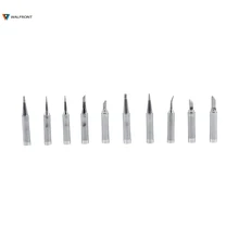 10 шт./компл. Профессиональный 900M-T паяльник советы для паяльной станции 936, 969, 8586 серебро оптом