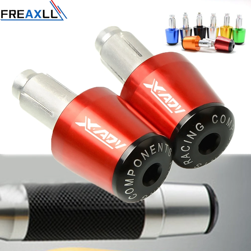 

7/8'' 22mm For Honda X-ADV XADV 2017 2018 CNC Aluminum Motorcycle Accessories Handlebar Motorbike Handle Bar Grips Cap Ends