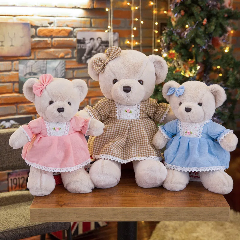 Us 18 02 Cute Plush Teddy Bear Toy Soft Sweet Stuffed Animal Doll Sofa Pillow Baby Sleeping Toys Birthday Gift Room Decoration In