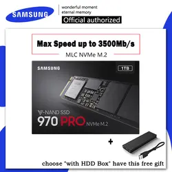 Samsung SSD 512 GB 1 ТБ 970 РПО NVMe M.2 внутренний SSD твердотельный жесткий диск HDD NVMe 970 РПО PCIe 3,0x4, NVMe 1,3