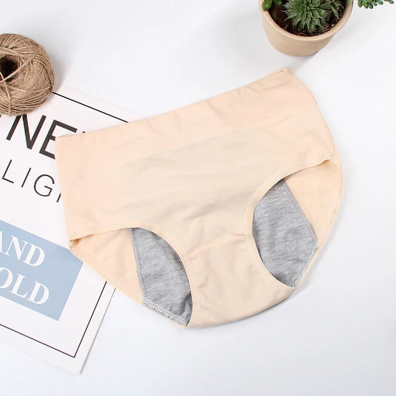 

M-XXL Comfortable Cotton Underwear Sexy Panties Hip Belly High Waist Seamless Panties for Women's Briefs Physiological Pants