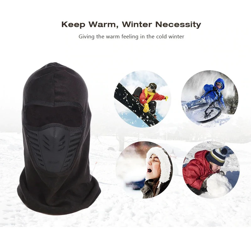 

Full Face Cycling Mask Breathable Bicycle Masks Windproof Dustproof Face Mask Outdoor Sports Bicycle Headgear for hiking, skiing