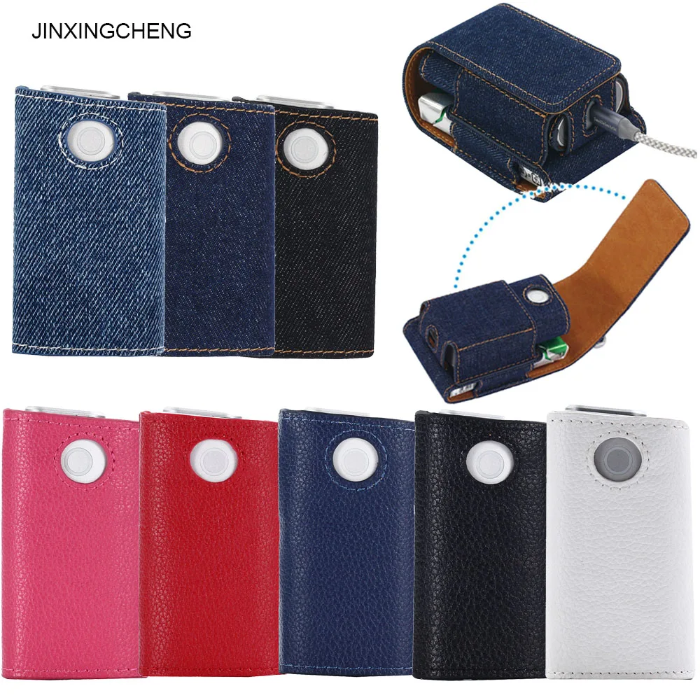 JINXINGCHENG (2 штуки в комплекте) Флип кожаный чехол для GLO с откидной крышкой Glo