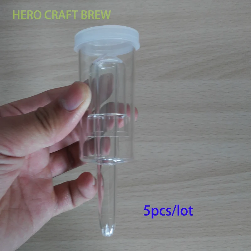 5-PACK 3-PIECE AIR LOCK Ferment Carboy Bucket Air Lock для домашнего пивоварения пива вина MOONSHINE hero craft BREW