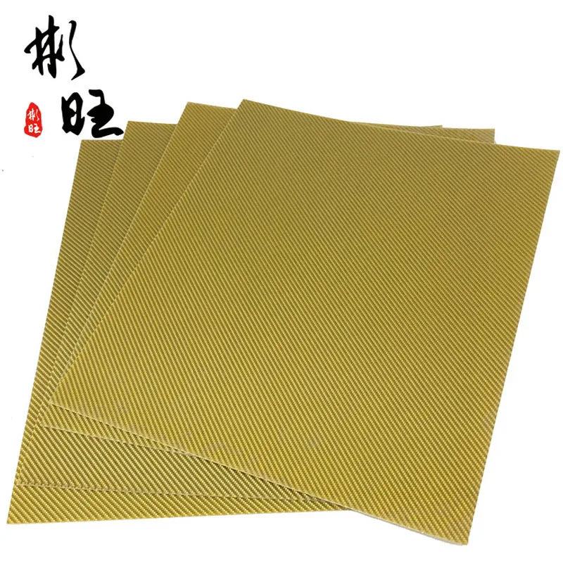 

1k twill carbon fiber plate high hardness composite material electroplating yellow, twill,surface smooth and smooth
