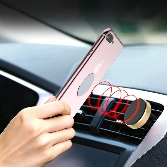 

Universal Magnet Phone Car Holder Stander Supporter Air Vent Mount Magnetic Phone GPS Bracket For iPhone Samsung