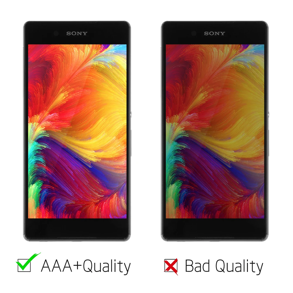ЖК дисплей для SONY Z3 Plus Z4 E6553 E6533 E5663 экран дигитайзер сенсорный в сборе Замена Рамки